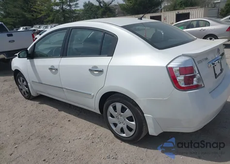 2012 Nissan Sentra 2.0 S from USA, damaged, VIN 3N1AB6AP3CL762827
